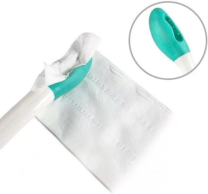 Butt Wiper Tool - Portable Wiping Aid Brush, Bidet Body Cleaner for Seniors, Disabled, Travel, Hospital, Home, Toilet, and Shower Hygiene, Personal Care Assistance for Daily Comfort and Accessibility