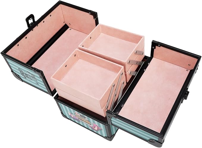 Nicole Lee Nikky Bag Multi-Tier Cosmetic Organizer Case, EIFFEL DREAMS, PVC and Aluminum Frame (MEANT TO LOVE YOU) - Image 8