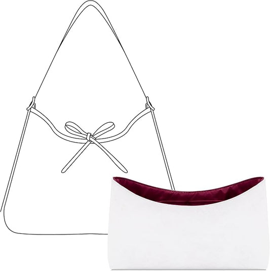 Lightweight Purse Organizer Compatible with LV Carryall PM | Handcrafted DuPont™ Tyvek®,Handbag Organizer Insert,1:1 Custom Fit,Prunoir,Designed for Minimalists, Office & Daily Commute by FANJIProject