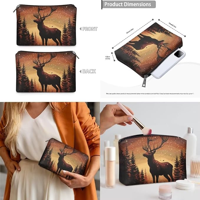 Women Purse Handbags Wallet Sets Leather Shoulder Tote Bag for Women,Top Handle Purse with Wrist Wallet Bag - Image 5