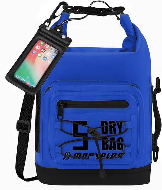 MORXPLOR Dry Bag Waterproof,5L/10L/20L/30L/40L/55L Roll Top Dry Bag Backpack with WaterProof Phone Case for Swim,Kayak by MORXPLOR