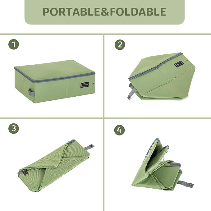 PETSFIT Portable Litter Box for Cats - Leak-Proof, Travel Litter Box for Cats in Car/Hotel/Lawn, Collapsible Litter Boxes - Image 8