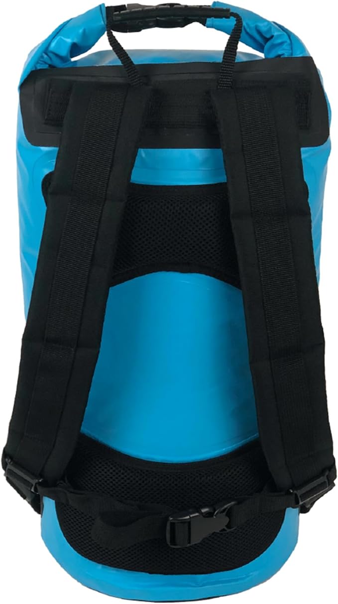 geckobrands Hydroner 20L Waterproof Dry Bag Backpack – Lightweight Roll-Top Bag with Clear Phone Pouch for Outdoor Activities - Image 3