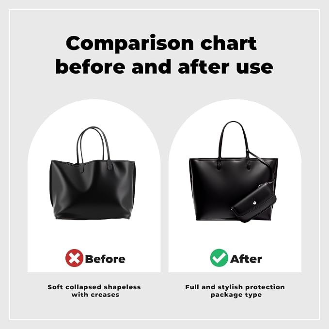 DGAZ Lightweight Purse Organizer Insert for GYARD-Anjou/Artois/SaintLouis Bags,silk and DupontPaper handbag inner for Luxury Bag(Black,ArtoisPM) - Image 6