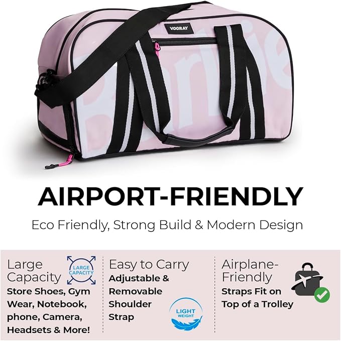 Vooray Burner Duffel Bag - 23L Small Gym Bag for Women and Men with Shoe Compartment, Lightweight Travel Duffel for Training, Sports, Overnight Use - Image 4