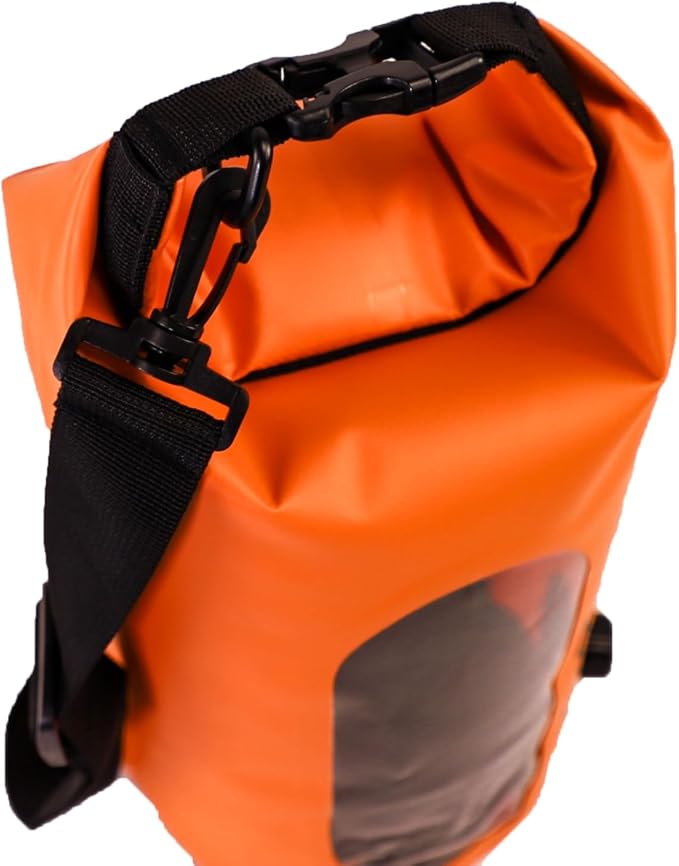 YakAttack 5L Roll-Top Waterproof Dry Bag with Air Valve | Durable & Water Resistant | Compact Storage | Remove Trapped Air | Additional Buoyancy | Dry Bag for Kayaking, Hiking, Boating & Camping - Image 5