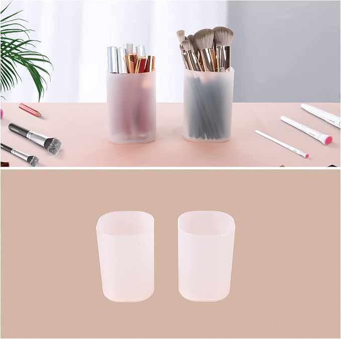 OCHEAL Makeup Organizer Case,Stackable Clear Makeup Organizer Holder, Multi-size Makeup Case Vanity Storage Holder Set for Makeup, Jewelry, toiletries,Makeup Artist Must Have - Image 6