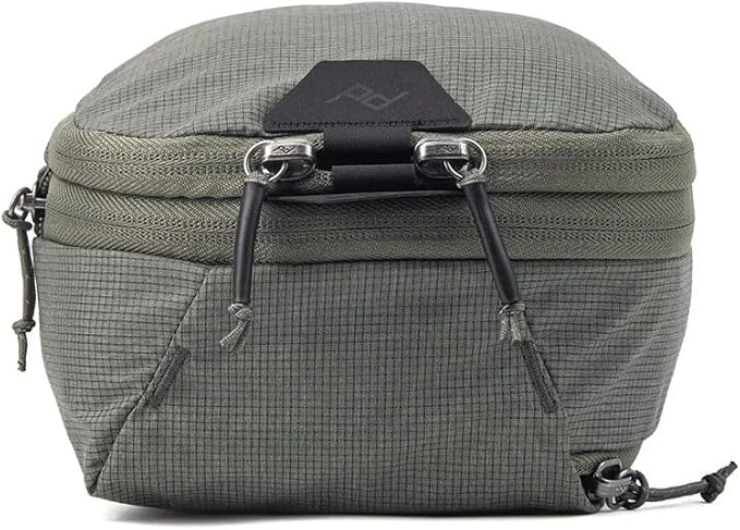 Peak Design Packing Cube, Sage, Weatherproof Luggage Cube with Dual Compartment Organization, Expansion and Compression, Zipper Opening, Travel Organizer for Men and Women, Size S - Image 2