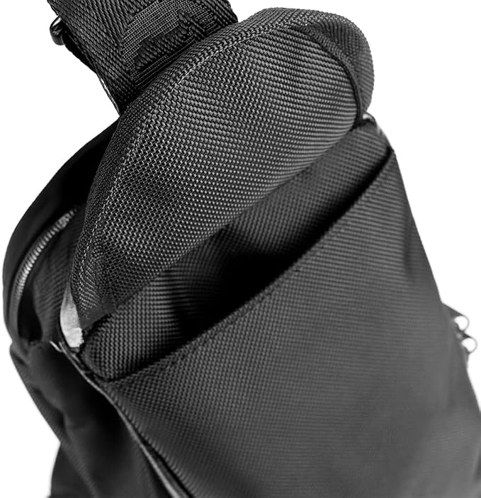 Skunk Eclipse Cross Body Backpack (Black Canvas) - Image 4