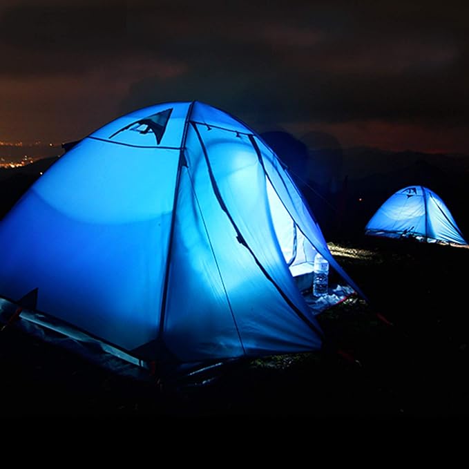 BISINNA 2/4 Person Camping Tent Lightweight Backpacking Tent Waterproof Windproof Two Doors Easy Setup Double Layer Outdoor Tents for Family Camping Hunting Hiking Mountaineering Travel - Image 9