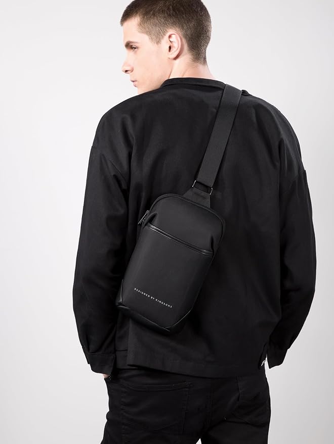 VGOAL Small Crossbody Bag Sling Bag for Men Women Waterproof Chest Pack with Anti Theft Pocket, Casual Daily Daypack Shoulder Bag for Running Travel Cycling Hiking - Image 5