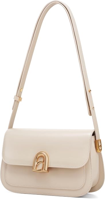 LAFESTIN Genuine Leather Shoulder Bag for Women with Adjustable Strap, Crossbody Purses For Women, Designer Inspire Handbags by LAFESTIN