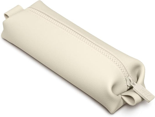 TOOLETRIES The Koby Dopp Kit, Premium Silicone Toiletry Bag for Men, Compact Leak-Resistant Travel Organizer with Heavy-Duty Zipper, Easy-to-Clean Grooming Bag – Mini 8.5" x 2.75" x 2", Sand by TOOLETRIES