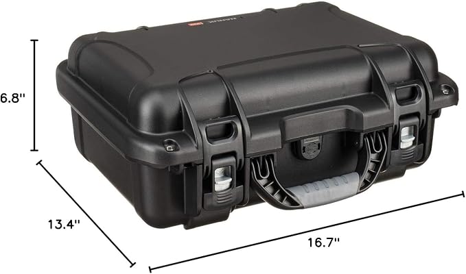 NANUK 920 Hard Case – Waterproof Travel Hard Case with Customizable Cubed Foam, 16.7” x 13.4” x 6.8”, Dustproof & Impact-Resistant, Airline Carry-On Approved – Black | IP67 Waterproof Nk-7 Resin Shell, Powerclaw Latches, Pick-and-Pluck Foam Included, 1... - Image 8