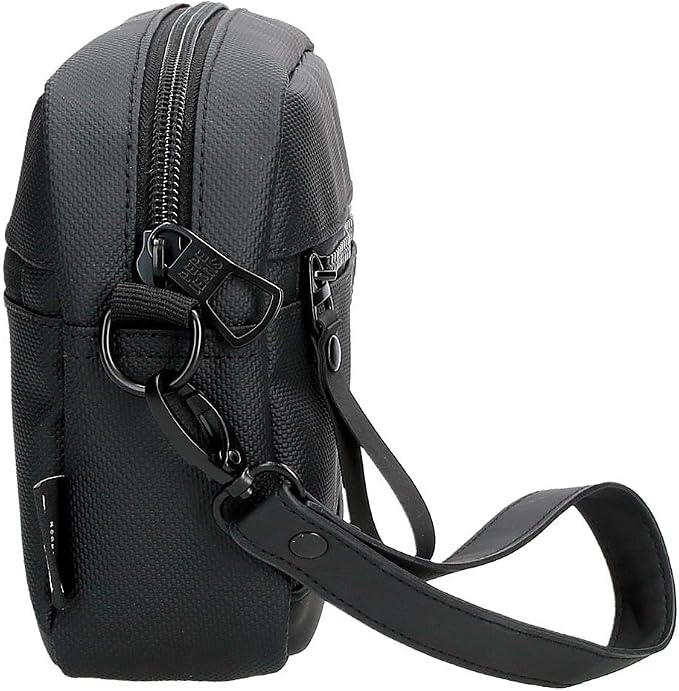 Pepe Jeans Dorking Waist Bag, Crossbody Bag with Multiple compartments, Polyester, by Joumma Bags., Black, One Size, Handbag - Image 2
