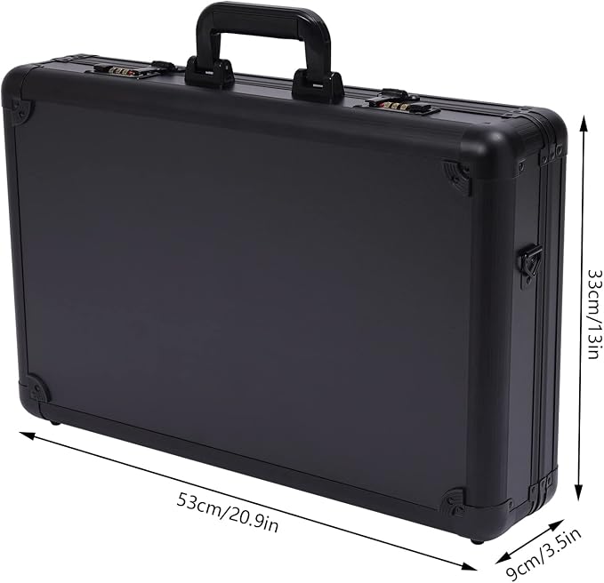 DNYSYSJ Barber Carrying Case Barber Case, Stylist Tool Box Professional Salon Hair Cutting Grooming Kit Storage Organizer for Clippers, Scissors, Barber Supplies (H) - Image 8