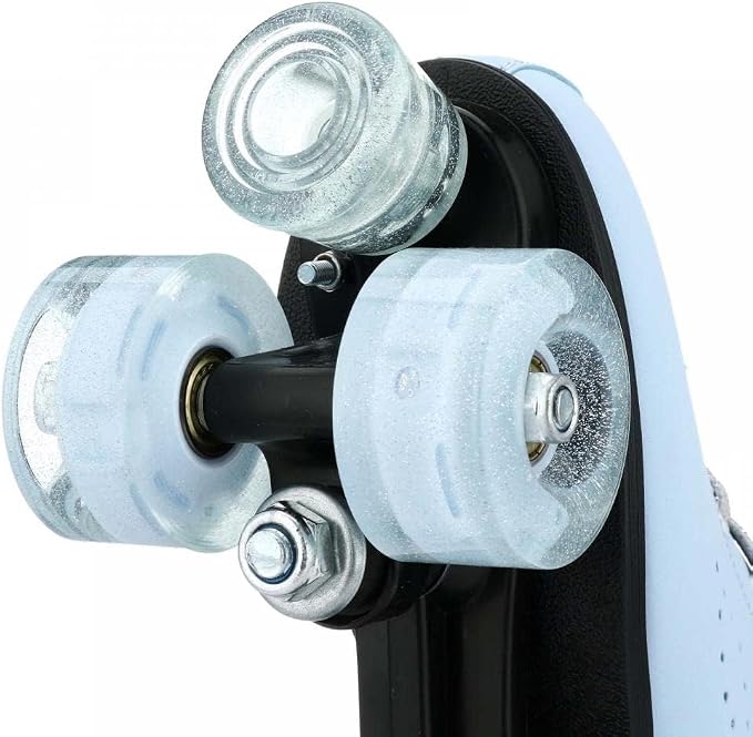 YYW Roller Skates for Women Men, High Top PU Leather Classic Double-Row, Indoor Outdoor, Beginner Shoes Bag - Image 6