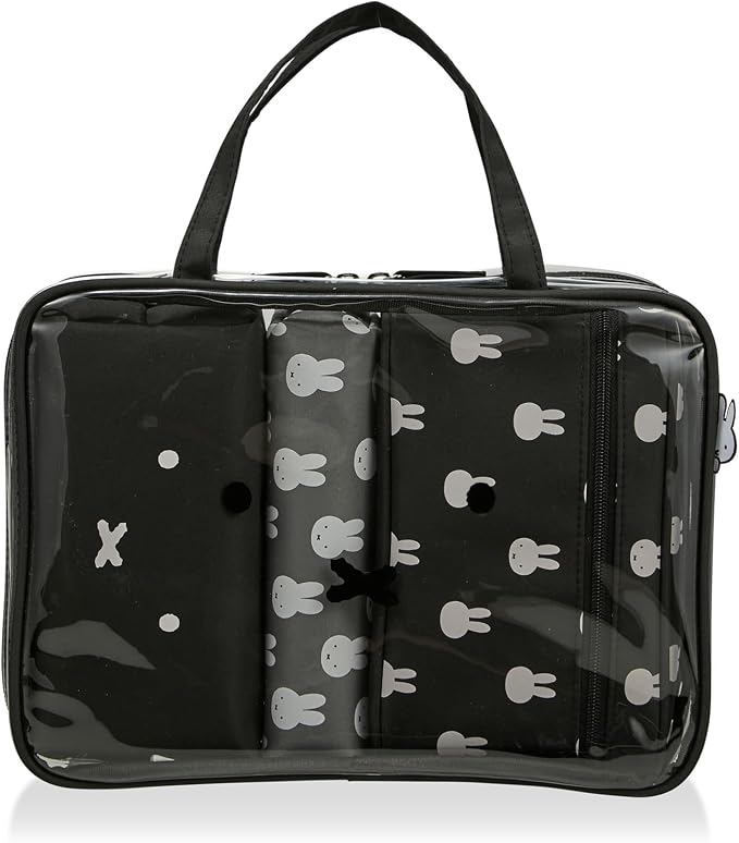 Hapitas Introduced on Mezamashi TV! (20240424) Clear Pouch, Travel Goods, Cosmetic Pouch, Cosmetic Pouch, Travel Pouch Set by Unknown