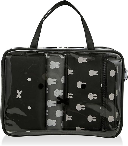 Hapitas Introduced on Mezamashi TV! (20240424) Clear Pouch, Travel Goods, Cosmetic Pouch, Cosmetic Pouch, Travel Pouch Set by Unknown