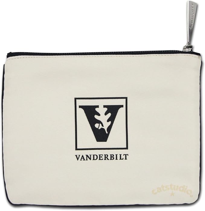 catstudio Vanderbilt University Collegiate Zipper Pouch Purse | Holds Your Phone, Coins, Makeup, Dog Treats, & Tech Tools - Image 2
