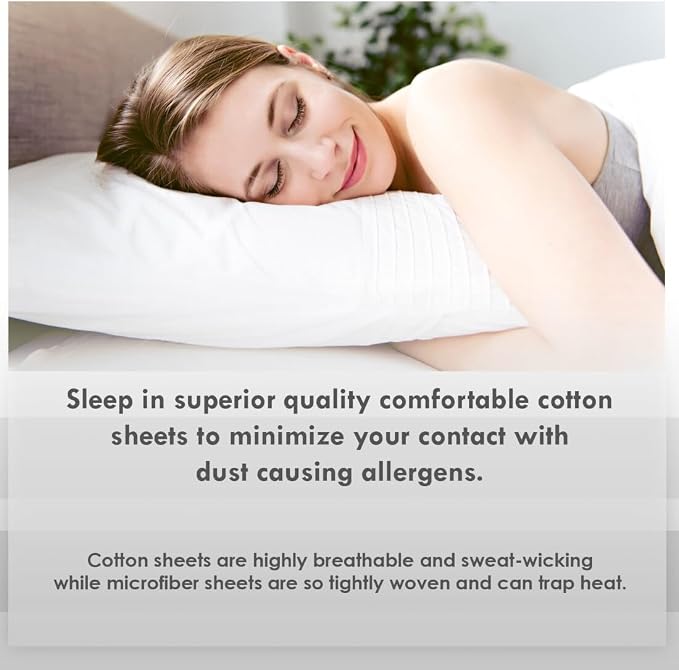 Pizuna Pure 100% Cotton Flat Sheets Only King Ash Grey (1 PC), Luxurious 400 Thread Count Long Staple Cotton Sateen with 4" Hem (Combed King Flat Sheet Only Cotton) - Image 5