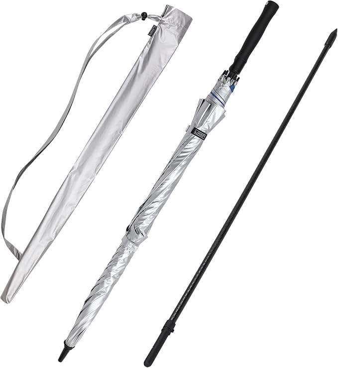 G4Free UV Golf Beach Umbrella 68”Auto Open Extra Large Sun Shade Umbrellas | Vented Windproof, Double Canopy, Oversize UPF 50+ UV Protection Sun Shade umbrella, Auto-Open, patio/fishing/golf umbrella - Image 7
