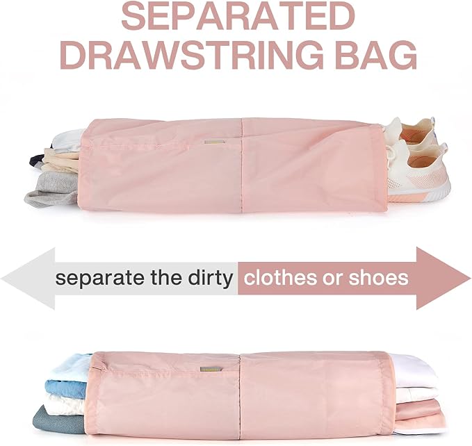 BAGSMART 6 Set /4 Set/2 Set Compression Packing Cubes for Travel, Lightweight Luggage Organizer Bags, Durable Space Saver Bags Travel Essentials - Image 5
