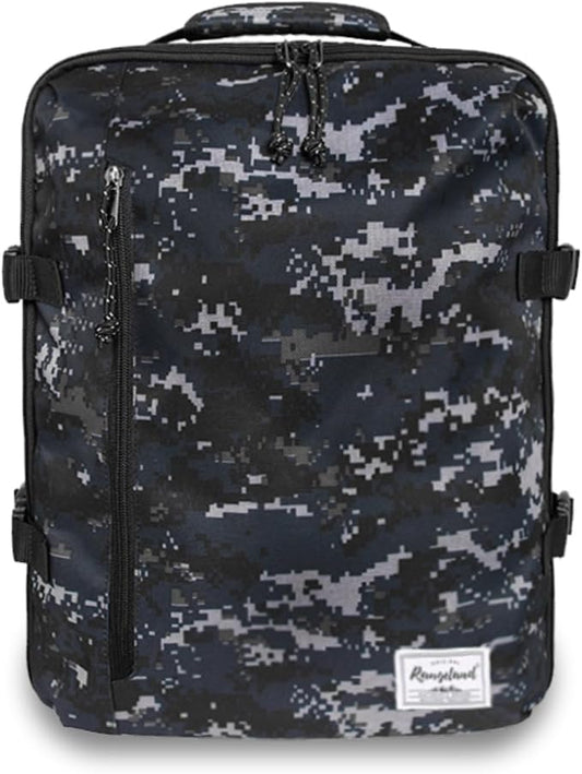 Underseat Carry-On Backpack Luggage Lightweight Casual Laptop Backpack 15.6-inch Travel Commute Gym Sport Daypack 21L, Digi Camo by Rangeland