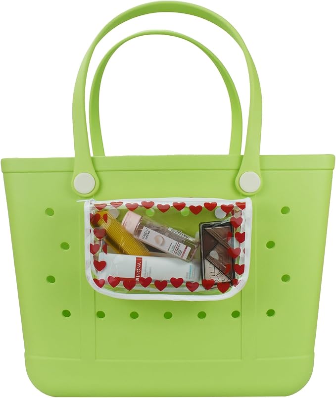 Lightweight Extra large Rubber Beach Bag Small mini Tote Bag for Gym Waterproof medium Open Handbag for Pool Sports - Image 2