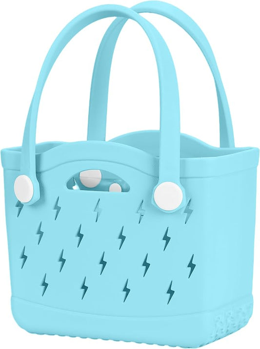 Rubber Beach Bag Waterproof Durable Large Tote Bag for Beach Sports Pool Swim Travel EVA Tote by MONSOCIORubberToteBag