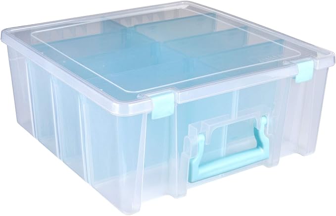ArtBin Super Satchel Double Deep with Dividers and Semi Satchel with Dividers | Art & Craft Storage - Image 3