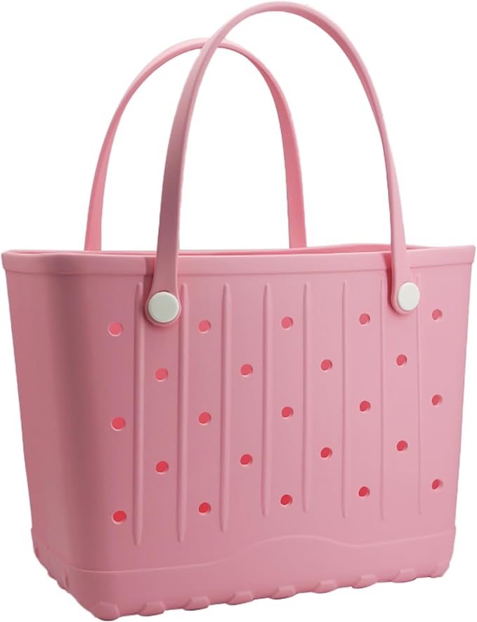 GBB Rubber Large Beach Tote Bag Portable Travel Bag Waterproof Travel Handbags for Beach all Purpose Storage Bags by GBB