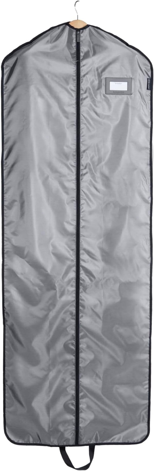Covermates Keepsakes Garment Bag Set for Closet Storage and Travel – Breathable Suit and Dress Bags with ID Window and Carrying Handles – Heavy-Duty Hanging Wardrobe Protection Set, Grey by Covermates