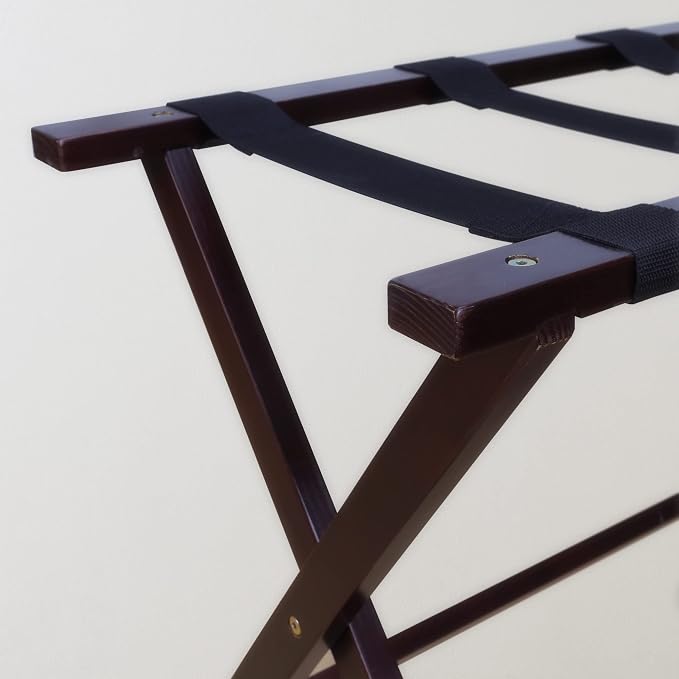 Casual Home Heavy Duty 30" Extra-Wide Luggage Rack, solid wood - Image 11