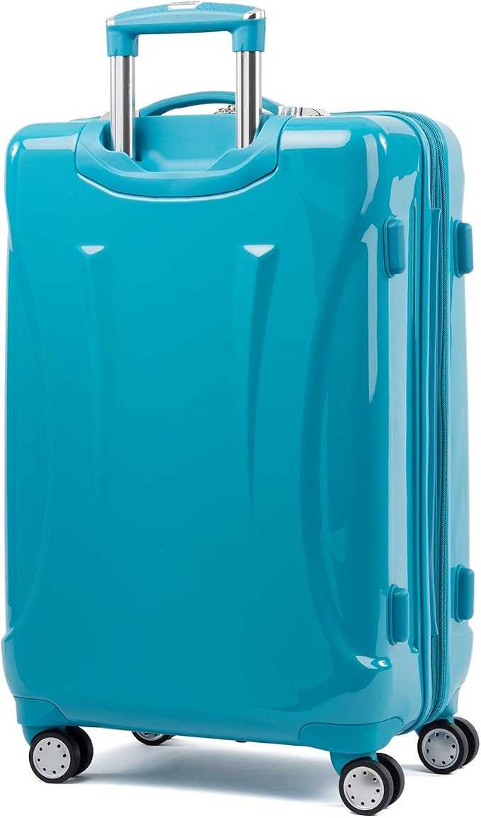 Atlantic Luggage Ultra Lite 4 Hardside, 24-Inch Expandable Spinner (Turquoise Blue) - Image 4