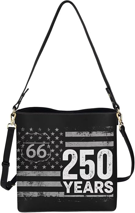 HUGS IDEA Boho Bags for Women Leather Handbag Shoulder Bucket Crossbody Purse - Image 5