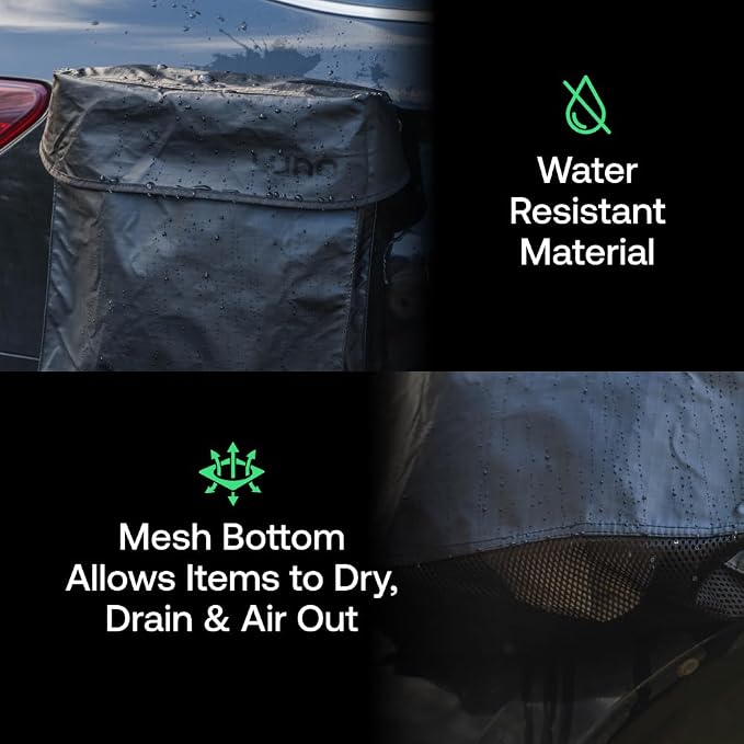 LUNO Magnetic Shoe Bag – Outdoor Car Camping Shoe Storage with Quick-Dry Mesh & Strong Magnetic Mount | Water-Resistant Boot Bag & Gear Organizer for Van Life, Adventures & Wet Gear (Black) - Image 5