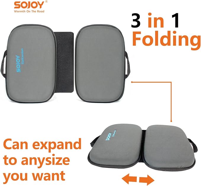 Sojoy 3 in 1 Gel Seat Cushion (Darkgray) - Image 4
