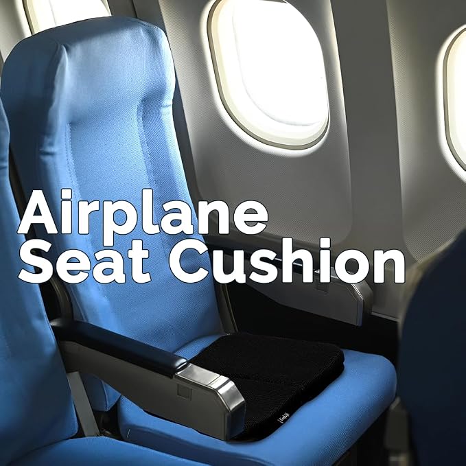 ComfiLife Ergo-Gel Airplane Seat Cushion – Travel Seat Cushion – Compact, Foldable, Portable Comfort - Image 7