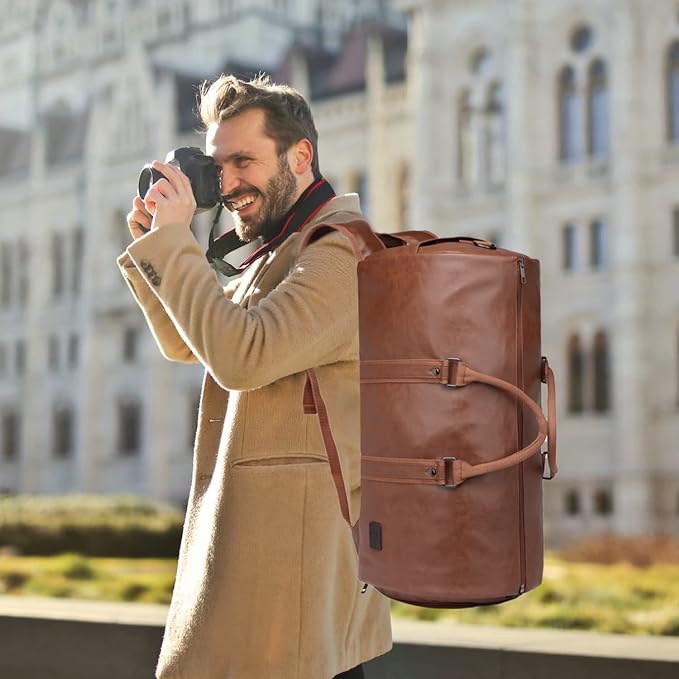 seyfocnia Convertible Travel Garment Bag,Carry on Garment Duffel Bag for Men Women - 2 in 1 Hanging Suitcase Suit Business Travel Bag - Image 7