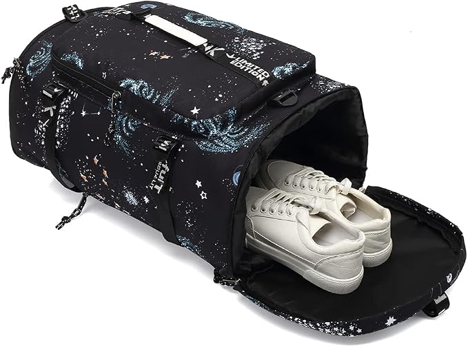 Kalesi Cool Gym Duffle Bag Backpack 4-Way Waterproof with Shoes Compartment for travel Sport Hiking laptop Lightweight - Image 7