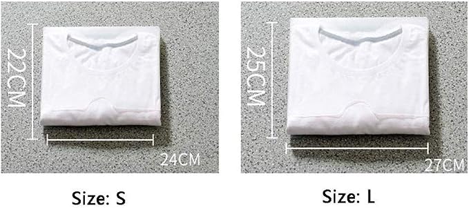 Clothes Folding Board, 5 Pack Multipurpose Shirt Pants Coat Sweater Clothes Organizer, Easy and Fast Flipfold Clothes Folder, Plastic Transparent Laundry Folder Board Travel Folding Board (L) - Image 2