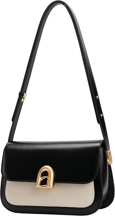 LAFESTIN Genuine Leather Shoulder Bag for Women with Adjustable Strap, Crossbody Purses For Women, Designer Inspire Handbags by LAFESTIN