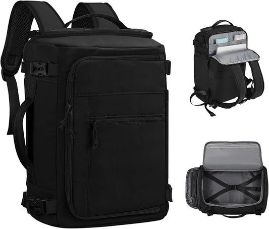 Carry On Travel Backpack Flight Approved Laptop Backpack for Women Men | Personal Item Travel Bag, Casual Weekender Daypack with Wet Pocket for Business, Hiking by TIDALFLASH