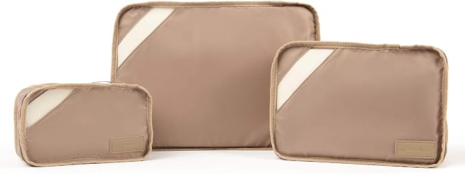 Travelpro Essentials-Packing Cubes, Khaki, 3-Pack (S/M/L) - Image 5