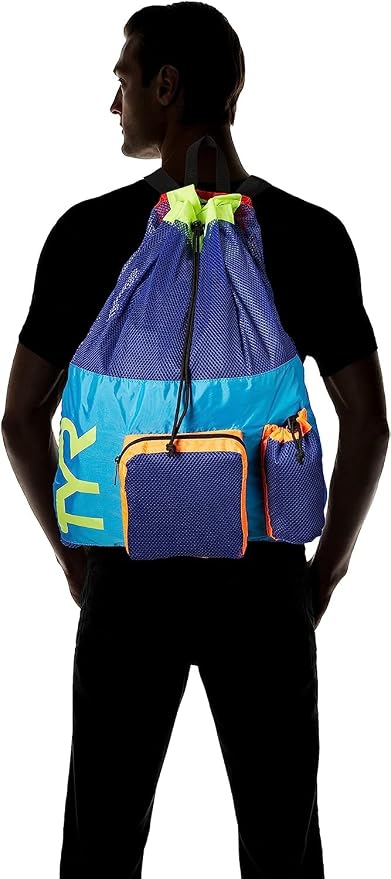 TYR LBMMB360ALL Big Mesh Mummy Backpack BLK/WHT All - Image 6