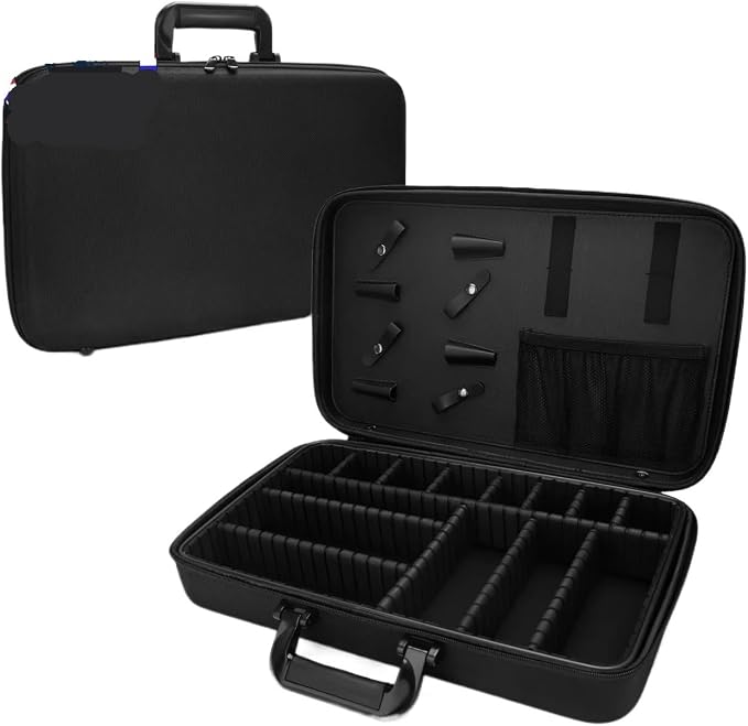 Hair Styling Travel Tool Makeup Bag Barber Large Hairdresser Handbag Professional Salon Hair Cutting Grooming Kit Storage Bag - Image 4