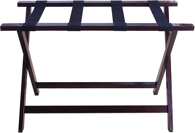 Casual Home Heavy Duty 30" Extra-Wide Luggage Rack, solid wood - Image 8