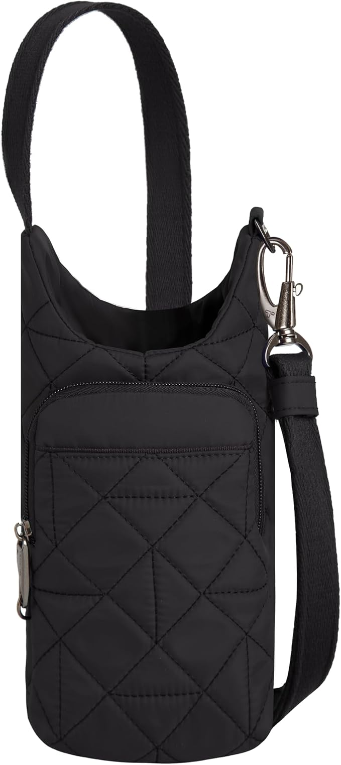 Travelon Anti-Theft Boho Insulated Water Bottle Tote by Travelon