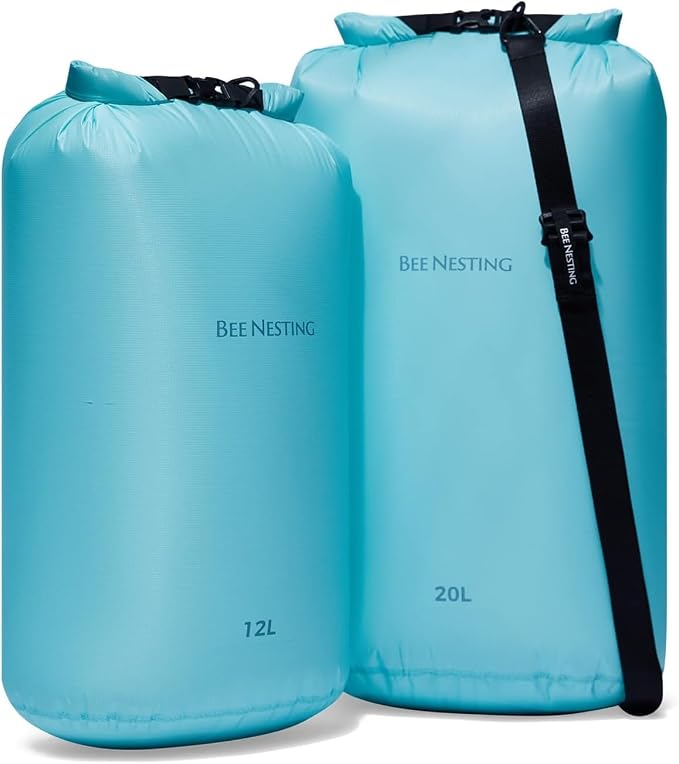 Bee Nesting Waterproof Dry Bag Lightweight Dry Sack Marine Dry Bags Suitable for swimming,kayaking,rafting boating, surfing, outdoor travel, mountaineering,hiking by BeeNesting